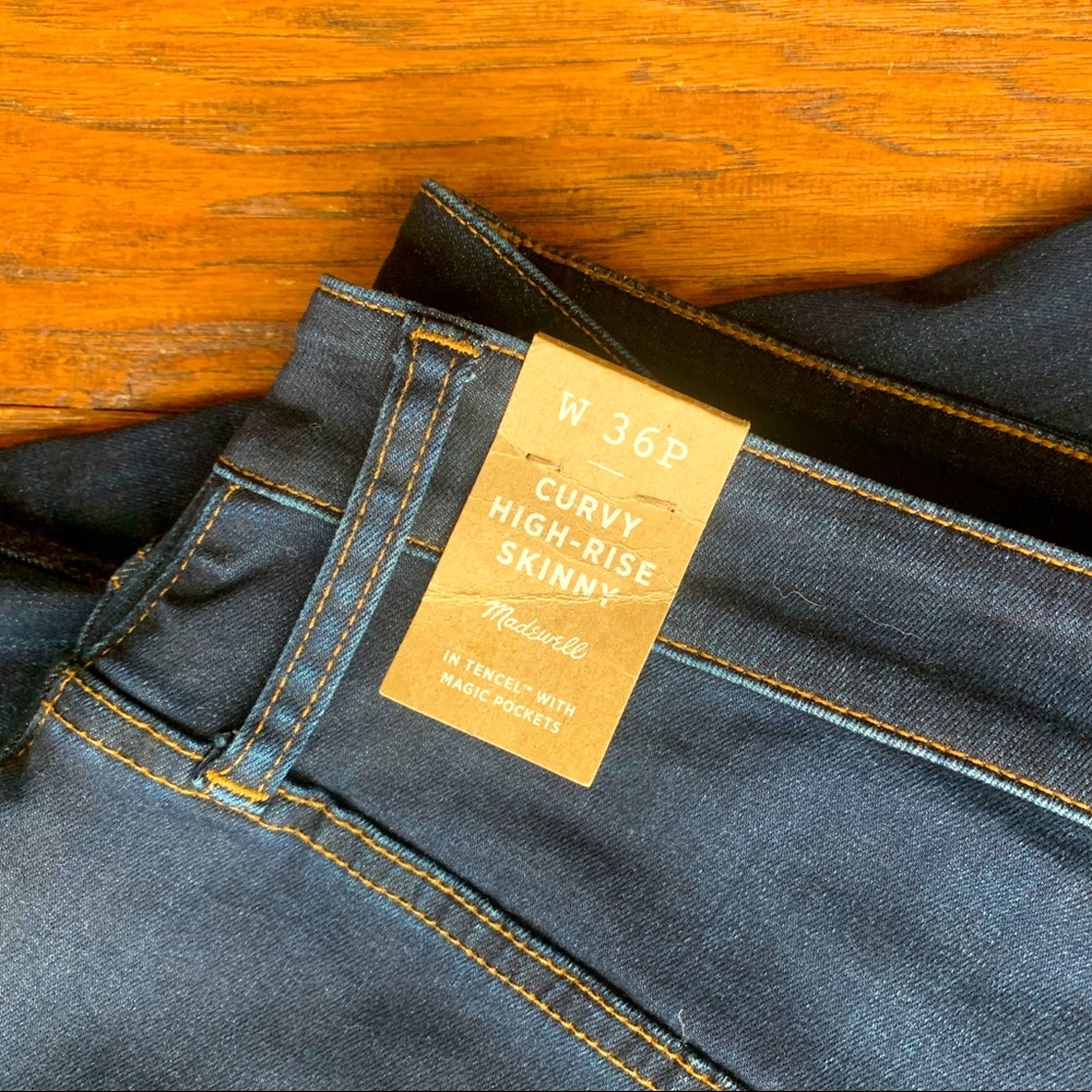 Madewell Curvy high rise skinny